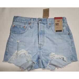 Levi's women's shorts 501 button fly W26''